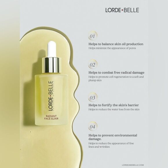 LORDE + BELLE RADIANT FACE ELIXIR - Picture 9 of 13